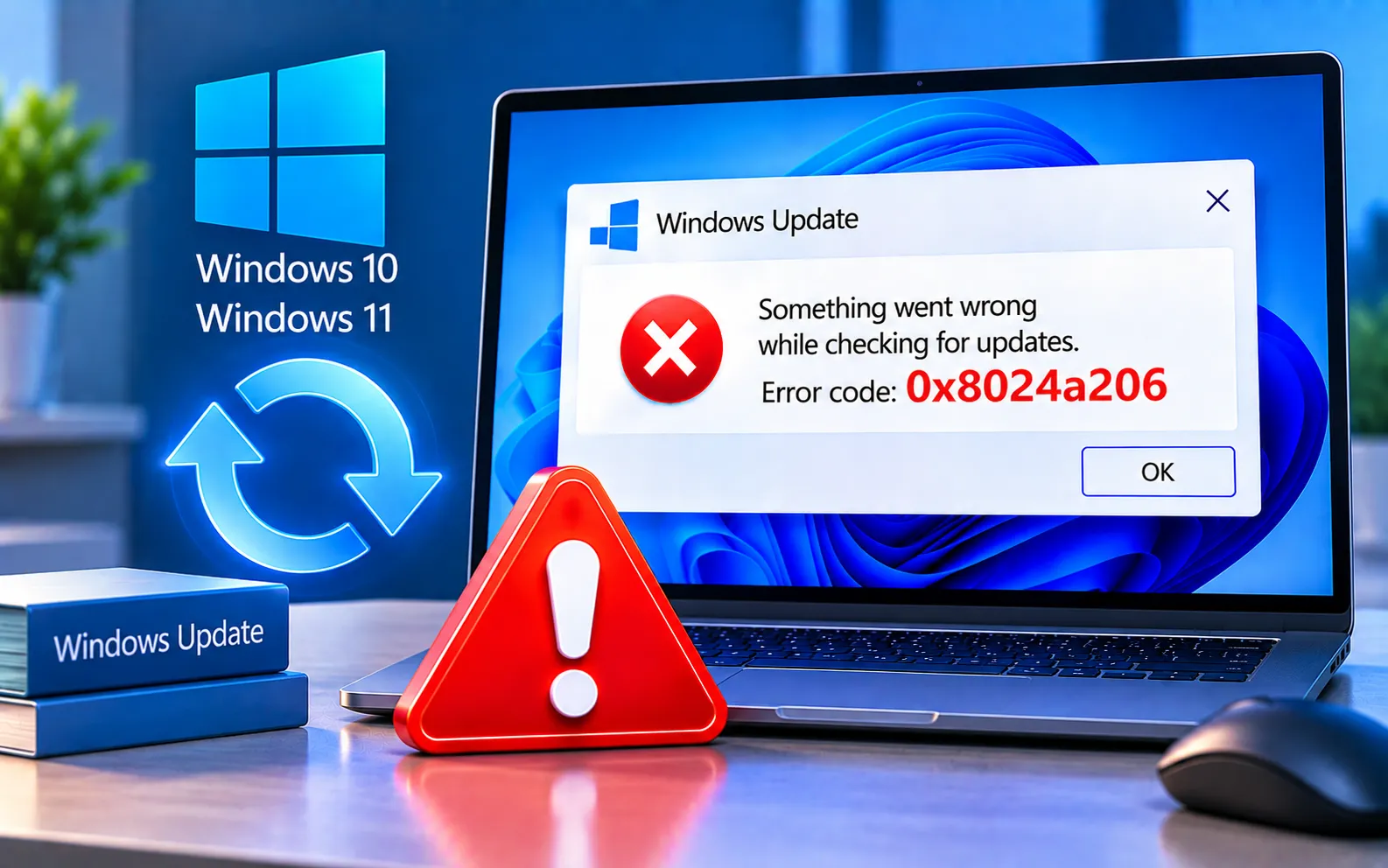 Windows Update Error Code 0x8024A206 fix